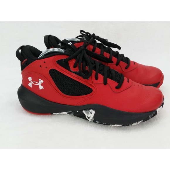 Under Armour Other - Youth Under Armour Basketball Shoes Red Black Sneakers Art 3025617-600 6.5Y 6.5